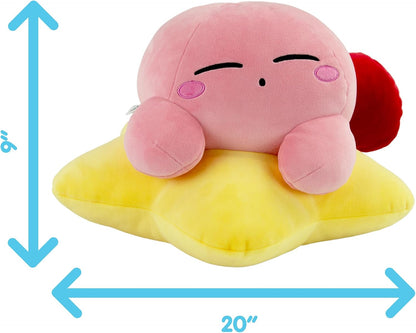 Club Mocchi Mocchi- Warp Star Kirby – Mega Plush Toy – 15 inch