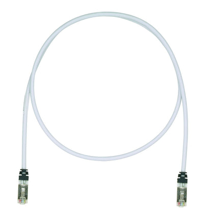 PANDUIT 2m, Cat 6a STP câble de réseau Gris - Câbles de réseau (Cat 6a STP, 2 m, RJ-45, RJ-45, Gris