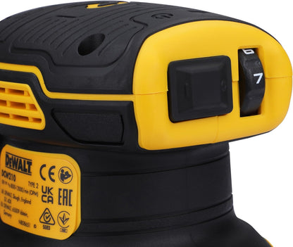 Dewalt Dcw210N-Xj 18V Xr Bl 125Mm Random Orbital Sander
