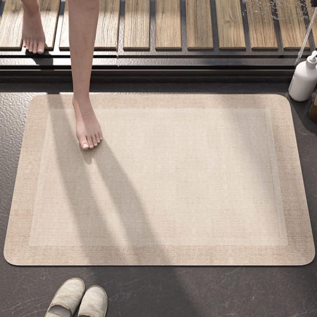 ETHORY Beautiful Velvet Rug Rectangular Non-Slip Rug Runner Easy-Cleaning Area Rug Washable Rug Living Room Kitchen Bathroom Comfortable 120cm/47.2in d
