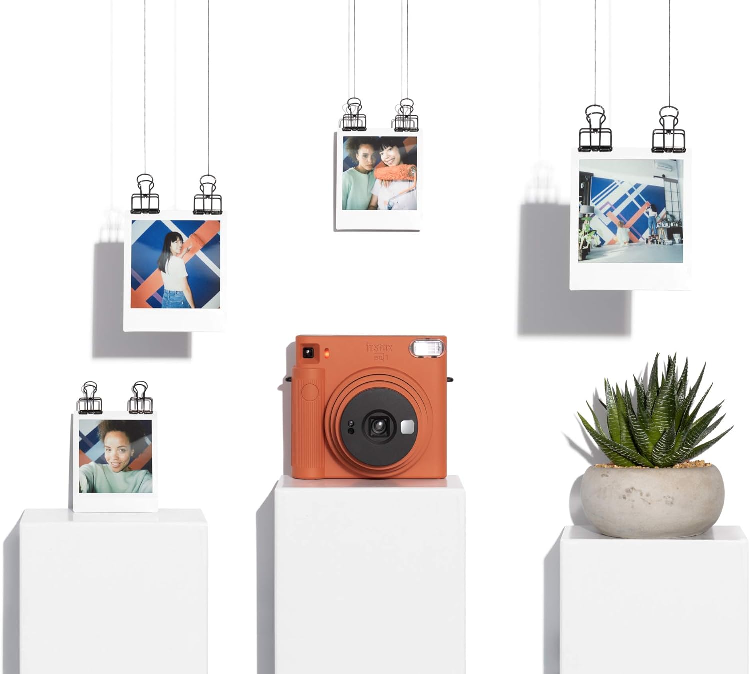 Fujifilm Instax Square SQ1 Instant Camera (10 Shots) - Terracotta Orange 10 Shots - Terracotta Orange