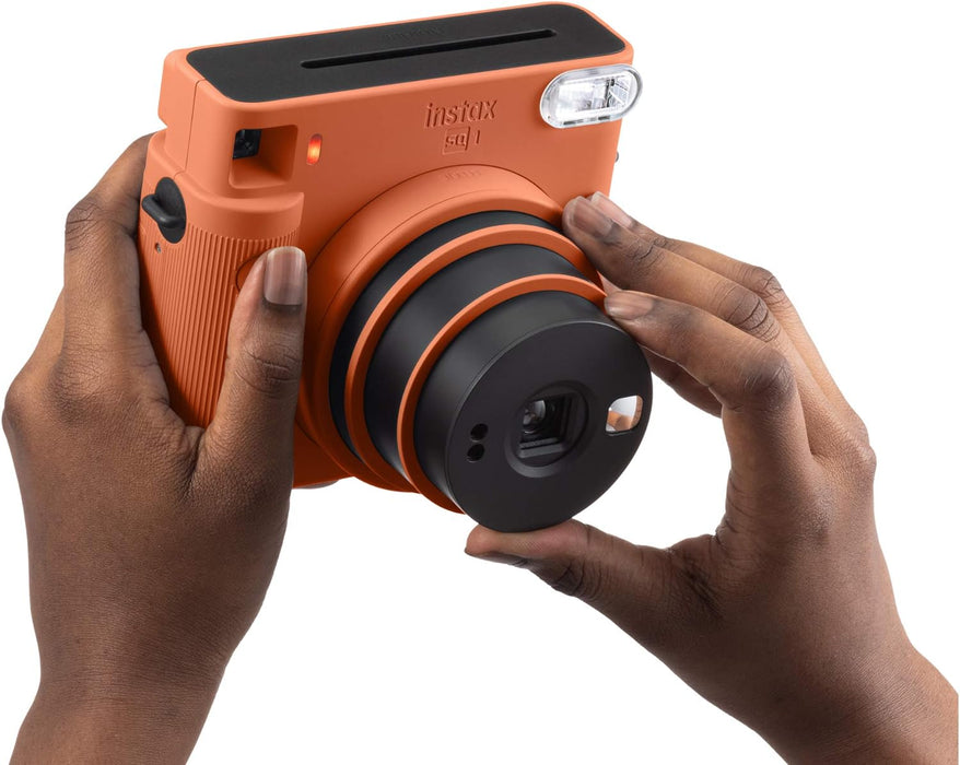 Fujifilm Instax Square SQ1 Instant Camera (10 Shots) - Terracotta Orange 10 Shots - Terracotta Orange
