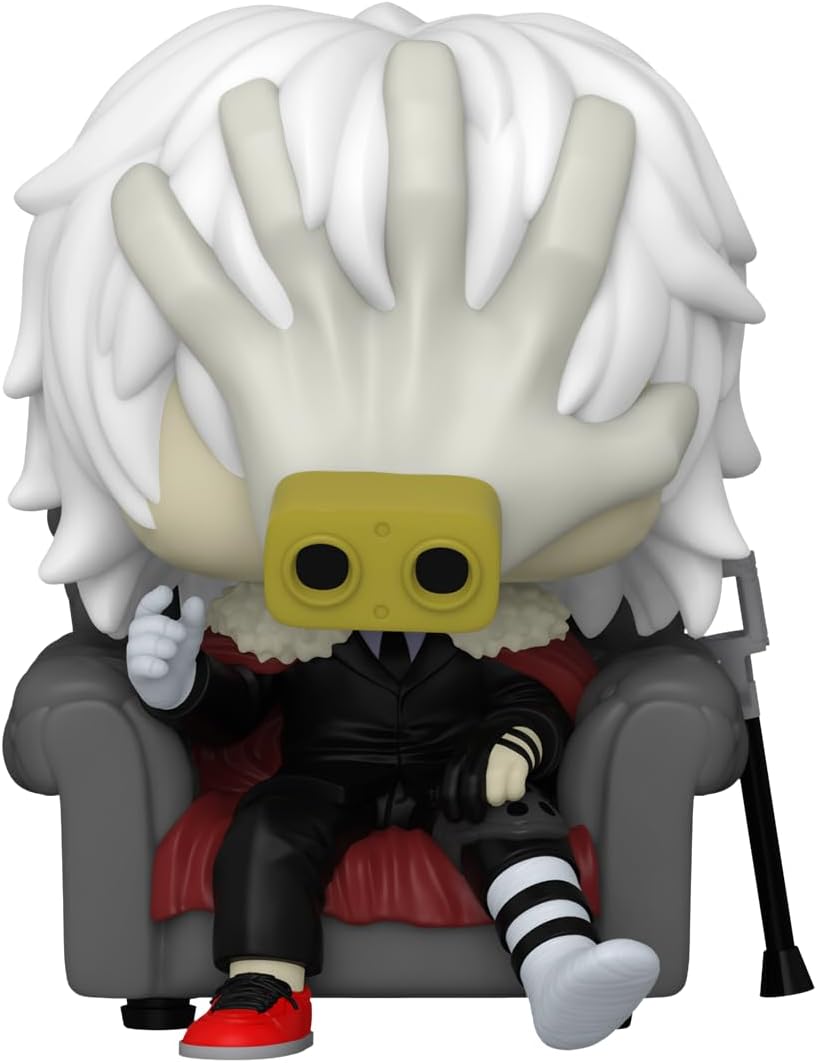 Funko Pop! Deluxe: My Hero Academia (MHA) - (MHA) 2 - Tomura Shigaraki In Chair - Collectable Vinyl Figure - Gift Idea - Official Merchandise - Toys for Kids & Adults - Anime Fans