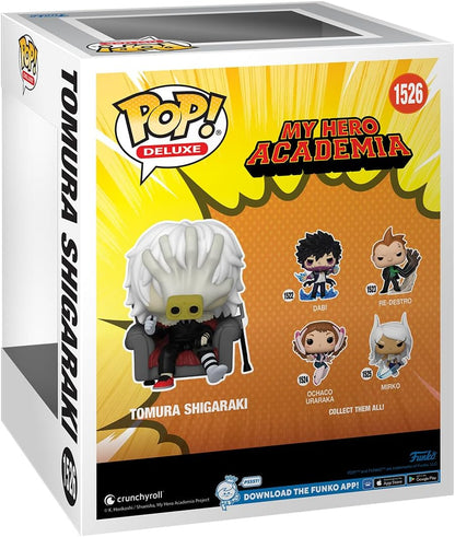 Funko Pop! Deluxe: My Hero Academia (MHA) - (MHA) 2 - Tomura Shigaraki In Chair - Collectable Vinyl Figure - Gift Idea - Official Merchandise - Toys for Kids & Adults - Anime Fans