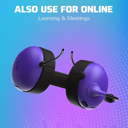 PDP PS5 AIRLITE Wired Headset Ultra Violet
