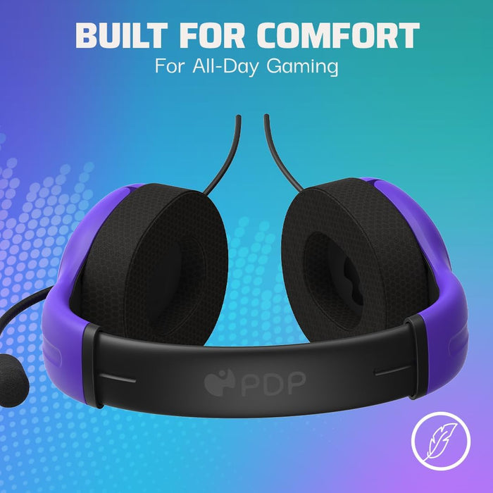 PDP PS5 AIRLITE Wired Headset Ultra Violet