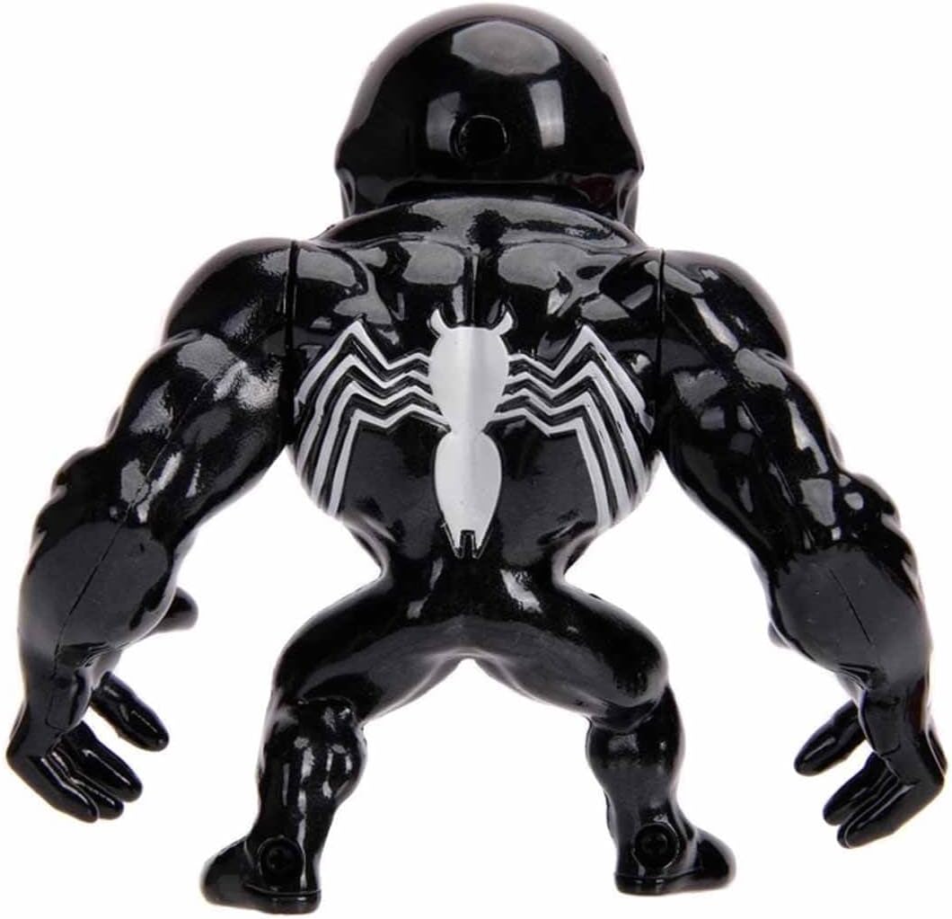 Jada - Venom Figura 10 cm en Metal- 100% Licencia auténtica Marvel, Altamente Coleccionable (253221008)