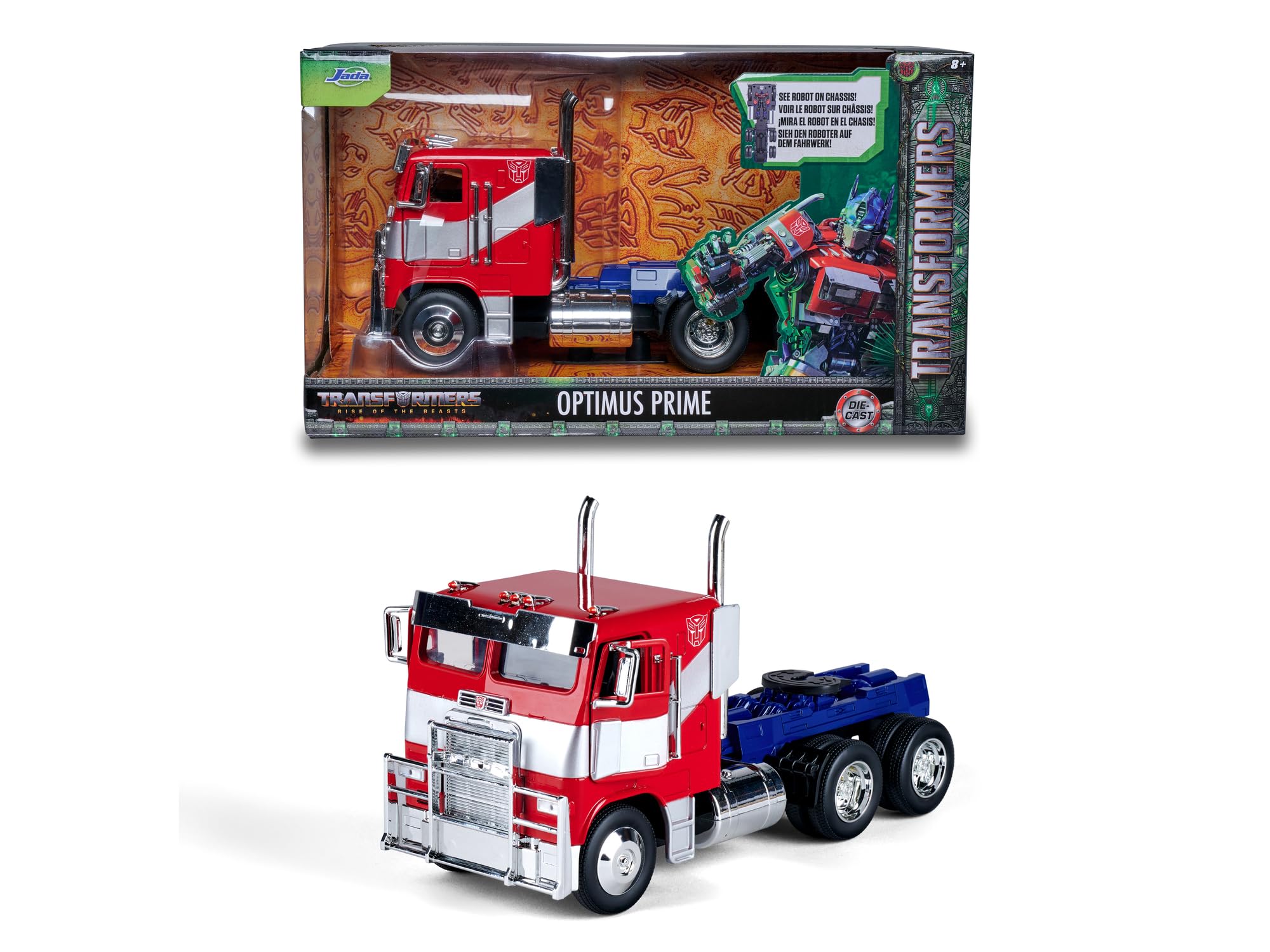 Transformers Véhicule 1/24 Big Rig T7 Optimus Prime
