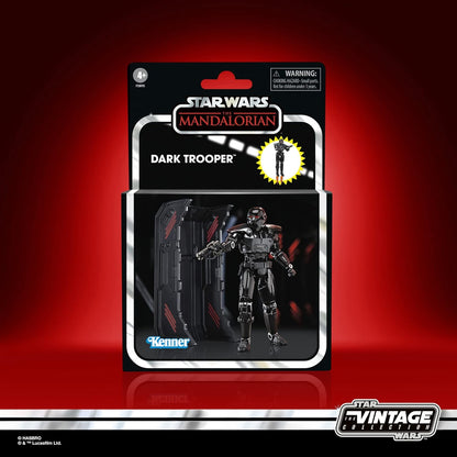 Star Wars The Vintage Collection Dark Trooper Toy, 3.75-Inch-Scale The Mandalorian Action Figure for Kids Ages 4 and Up