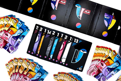 Avant Carde - by Resonym - Board Game - Deck Building Game of Avant-Garde Art Collection - Ages 8+