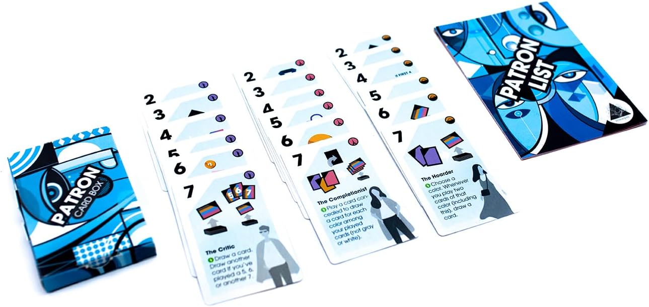 Avant Carde - by Resonym - Board Game - Deck Building Game of Avant-Garde Art Collection - Ages 8+