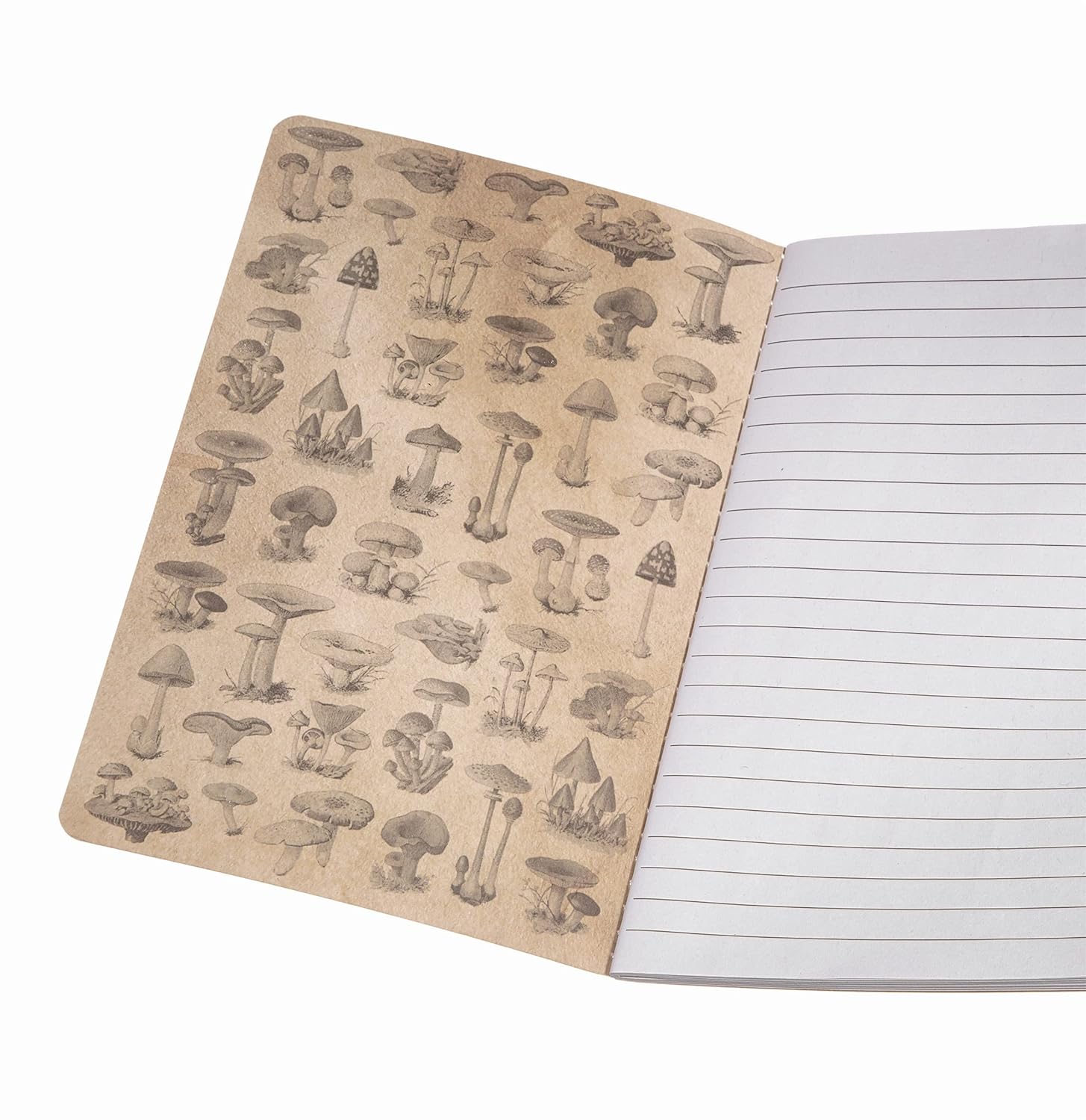 Sass & Belle Vintage Mushrooms A5 Notebook