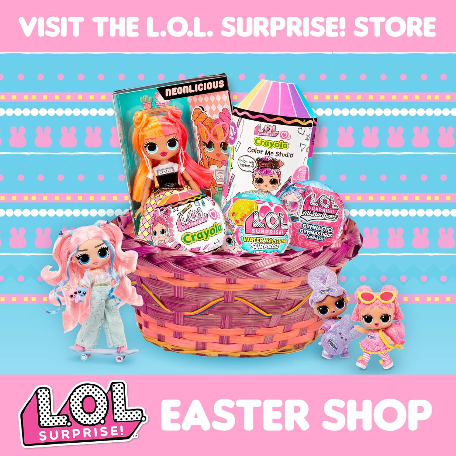 LOL Surprise Water Balloon Surprise - Limited Edition Collectible Dolls with Water Balloon Hair - 4 Ways to Play including Glitter Balloons and Water Play - Great for Girls Ages 3+