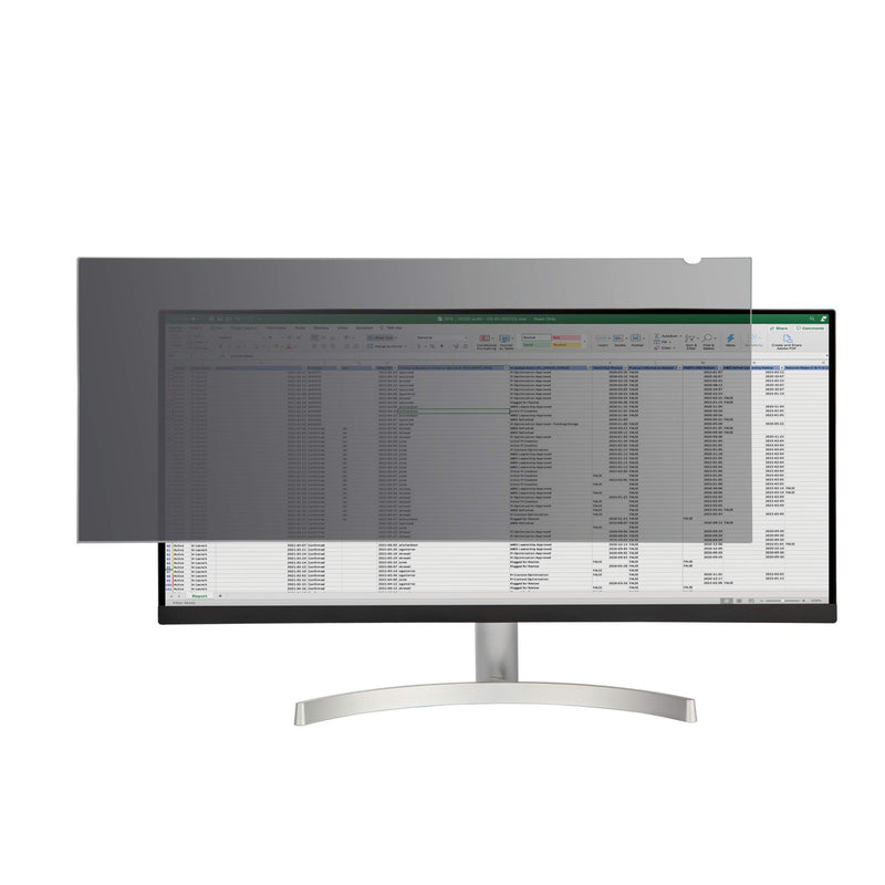 Startech.Com Monitor Privacy Screen For 34 Inch Ultrawide Display, 21:9 Widescreen Computer Screen Security Filter, Blue