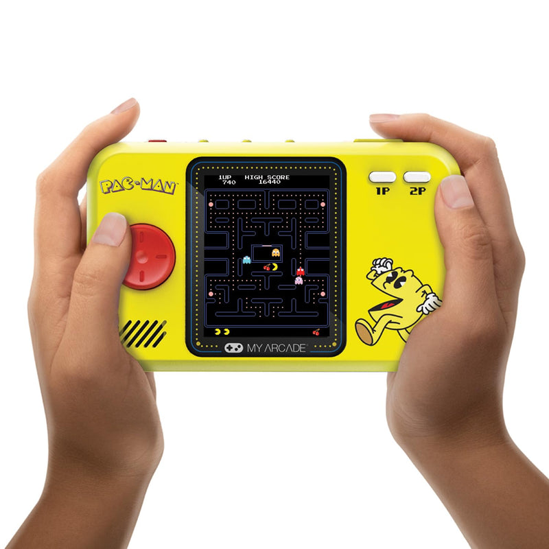 My Arcade DGUNL-4198 PAC-MAN Pocket Player Pro Handheld Portable Gaming System PacMan