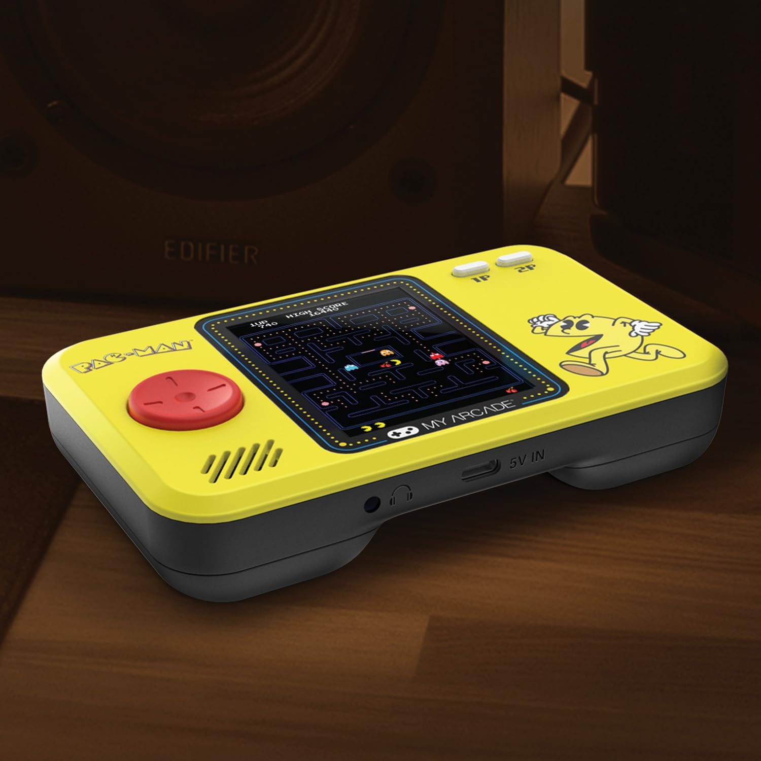 My Arcade DGUNL-4198 PAC-MAN Pocket Player Pro Handheld Portable Gaming System PacMan