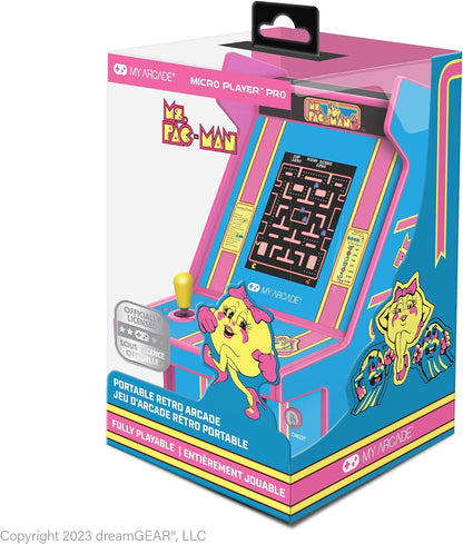 My Arcade DGUNL-7009 MS. PAC-MAN Micro Player Pro Portable Retro Arcade
