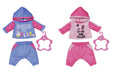 BABY born Jogging Suit 43cm - For Toddlers 3 Years & Up, Pack of 1, (Assorted Color)