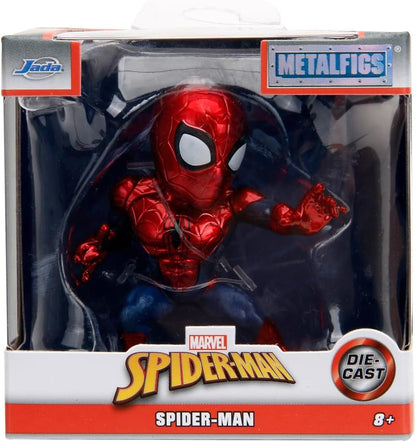 Jada 253220005 Miles Morales Ghost Spiderman Metal Figures 7 cm 3 Assorted Display Modern