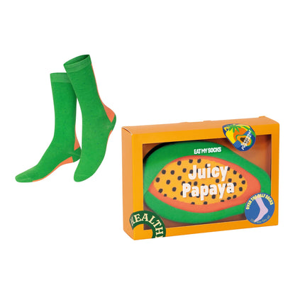 Eat My Socks - Juicy Papaya - Green - One size