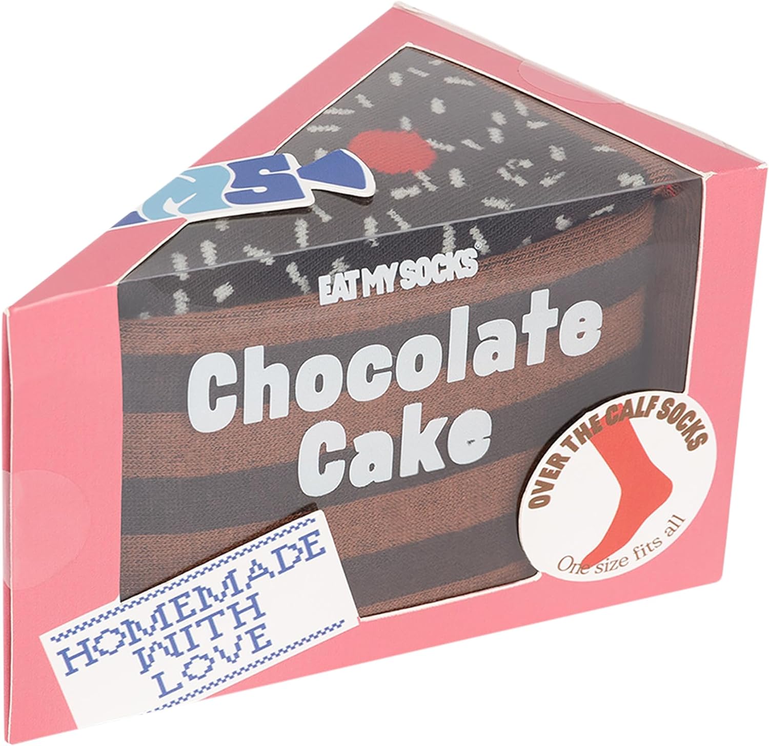 Eat My Socks  - Chocolate Cake - Brown - One Size