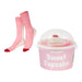 Eat My Socks - Strawberry Cupcake - Pink - One Size