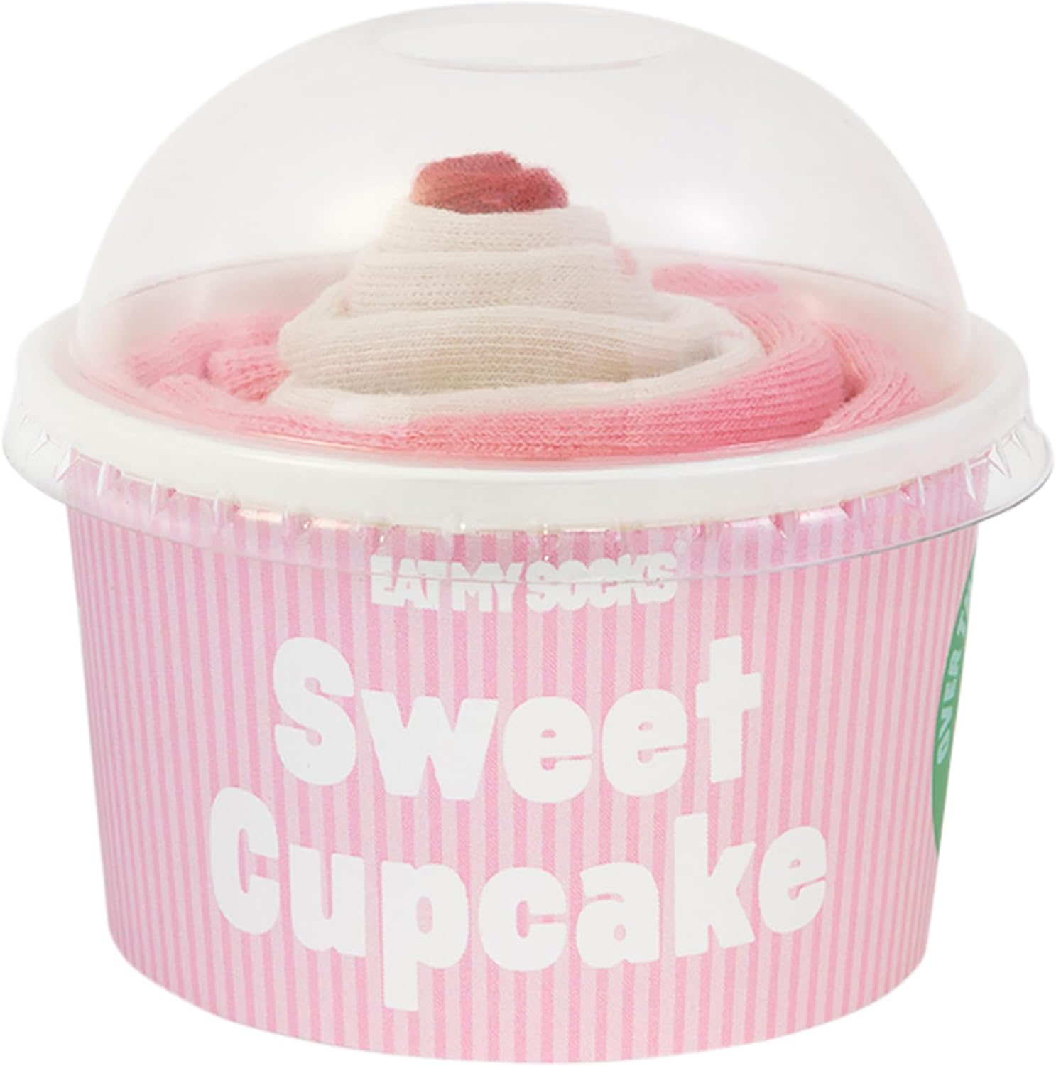 Eat My Socks - Strawberry Cupcake - Pink - One Size