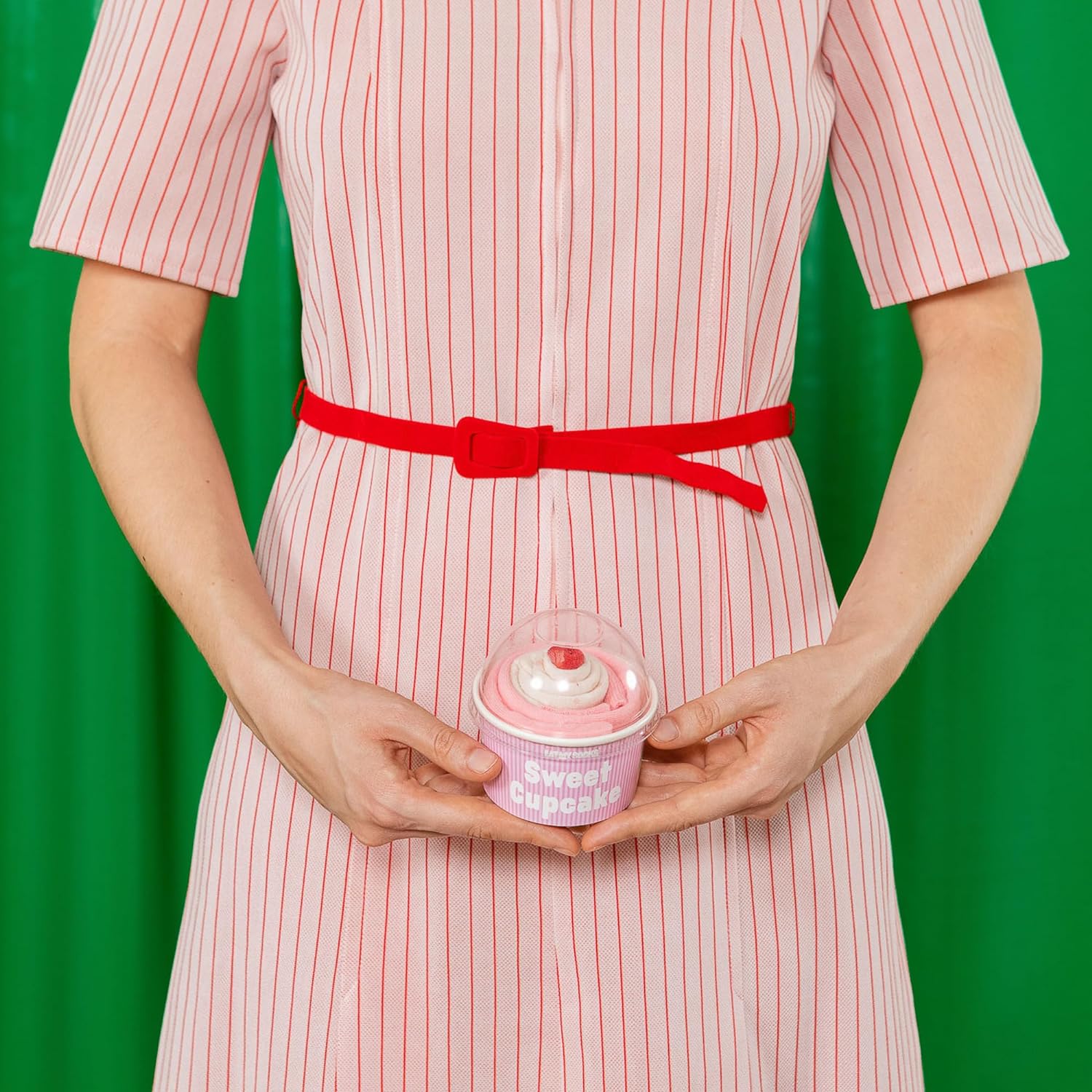 Eat My Socks - Strawberry Cupcake - Pink - One Size