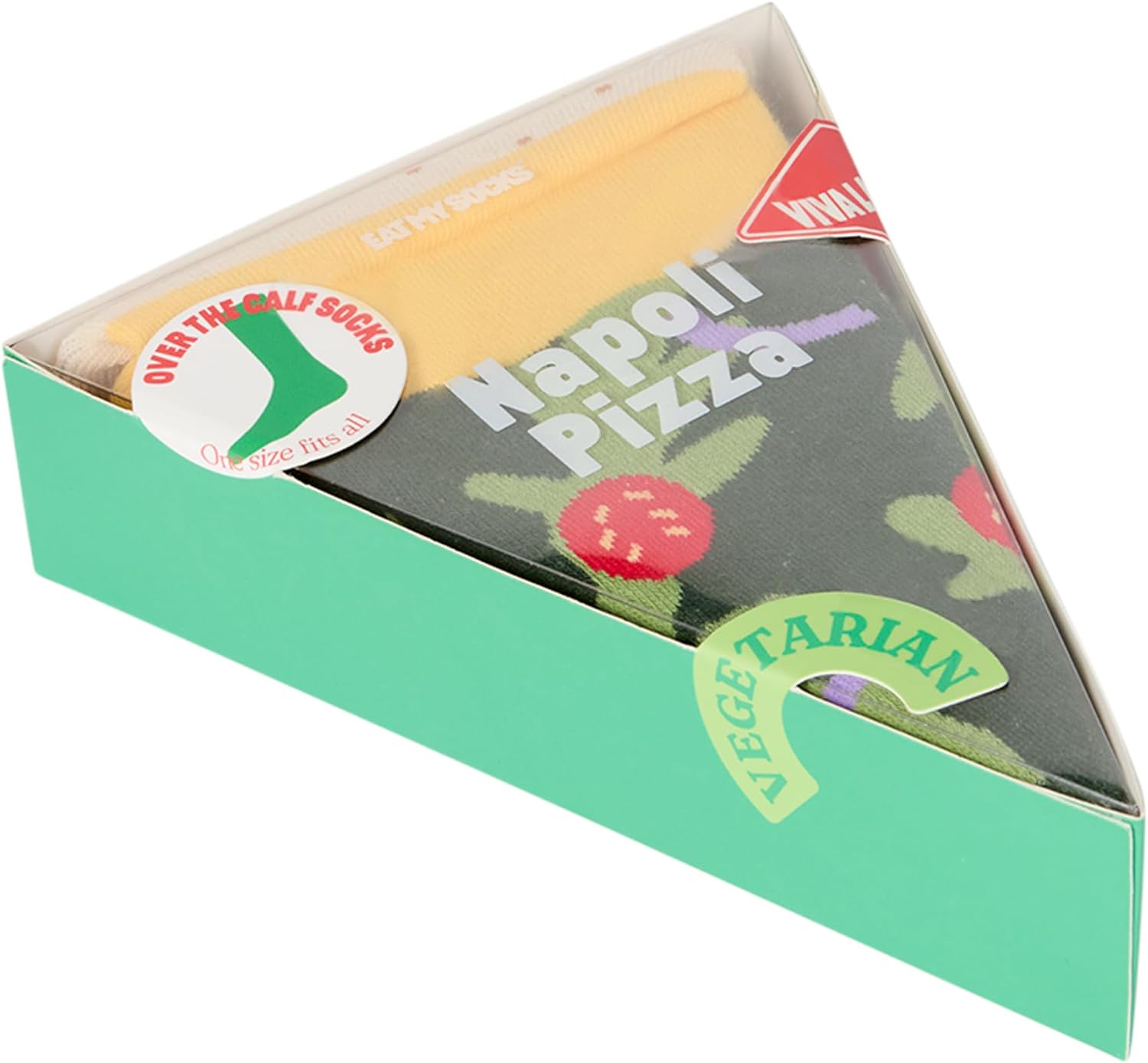 Eat My Socks - Pizza Vegan - One size