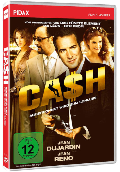 Cash - Abgerechnet wird zum Schluss / Brillante Gaunerkomödie mit Jean Dujardin und Jean Reno (Pidax Film-Klassiker