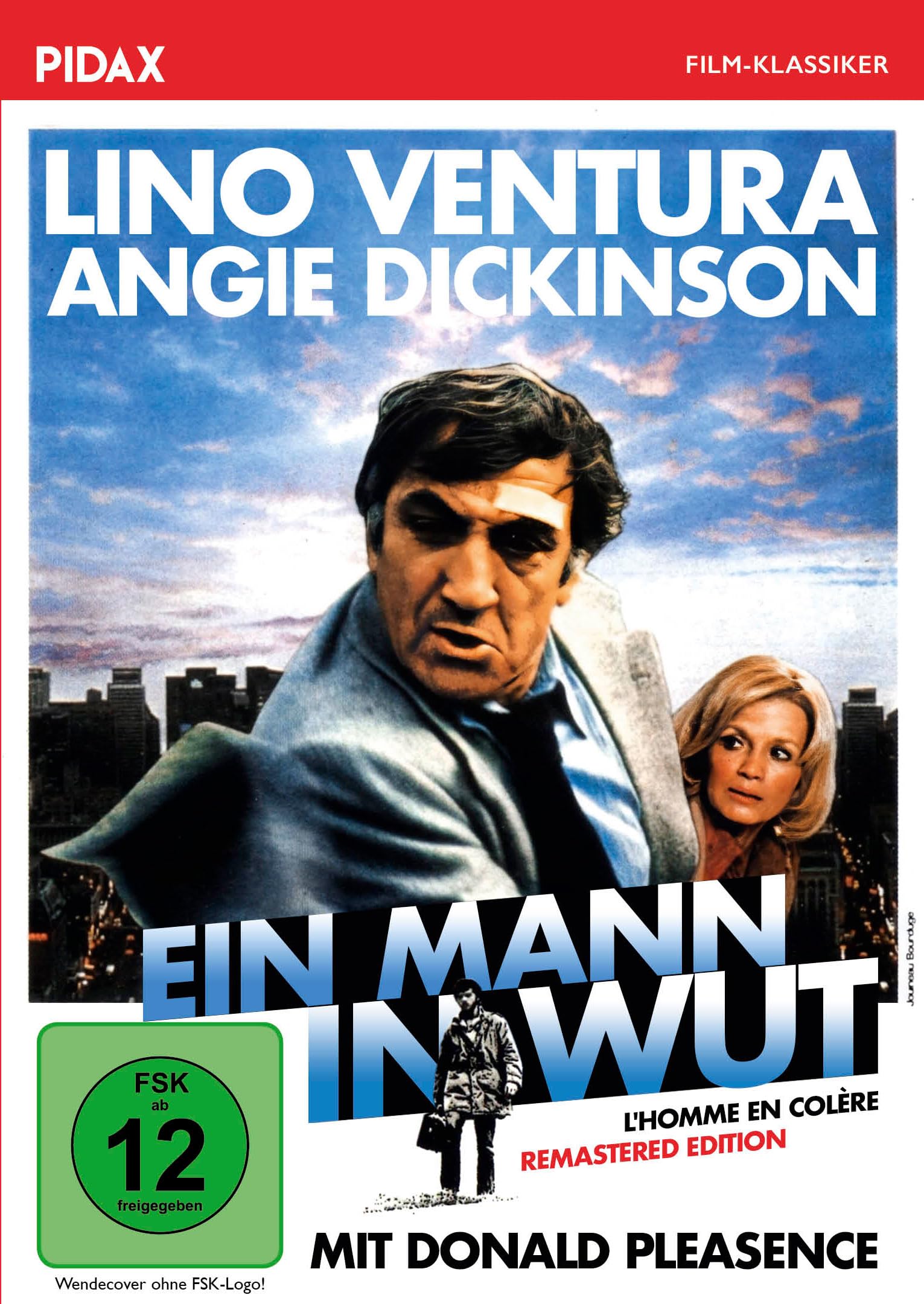 Ein Mann in Wut (L’homme en colère) - Remastered Edition / Spannender Kriminalfilm mit Starbesetzung (Pidax Film-Klassiker
