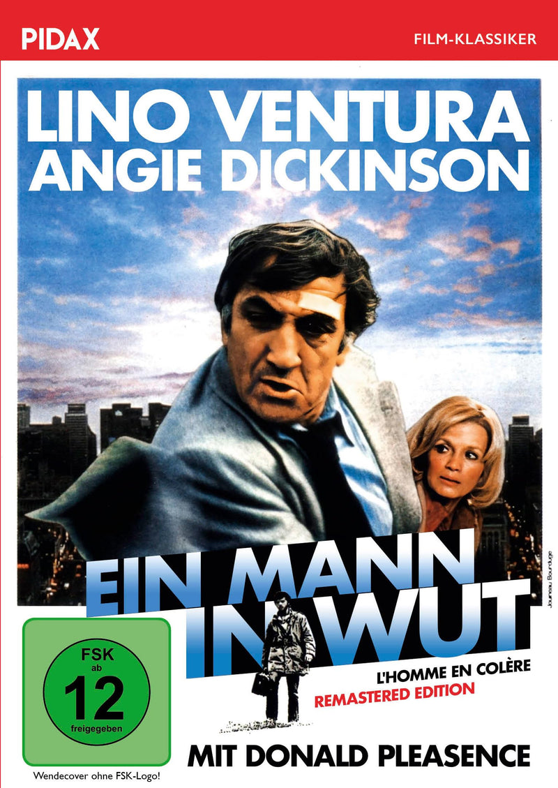 Ein Mann in Wut (L’homme en colère) - Remastered Edition / Spannender Kriminalfilm mit Starbesetzung (Pidax Film-Klassiker