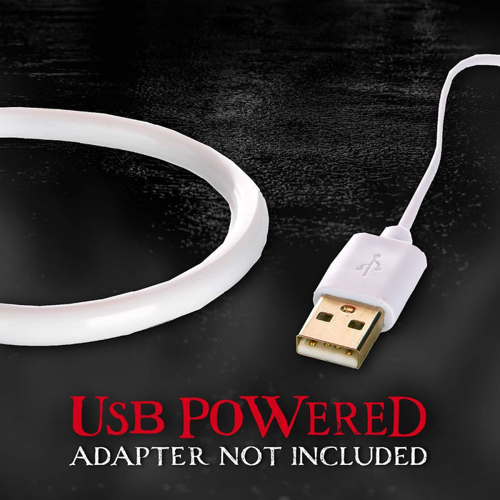 Luce Palloncino Rosso Pennywise Merchandise Ufficiale IT Movie, Decorazione Spaventosa per Halloween, Regalo Collezionabile per Fan di Horror