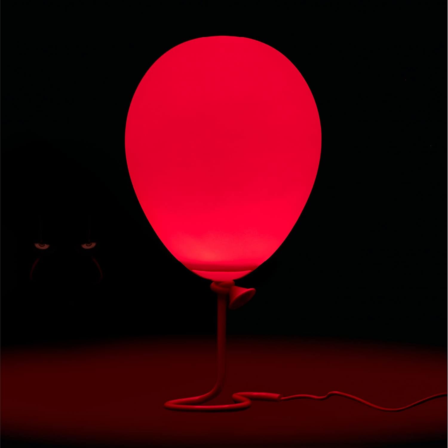 Luce Palloncino Rosso Pennywise Merchandise Ufficiale IT Movie, Decorazione Spaventosa per Halloween, Regalo Collezionabile per Fan di Horror