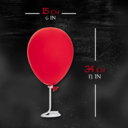 Luce Palloncino Rosso Pennywise Merchandise Ufficiale IT Movie, Decorazione Spaventosa per Halloween, Regalo Collezionabile per Fan di Horror