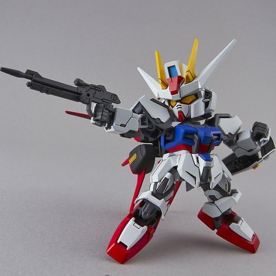 Bandai Hobby - Maquette Gundam - 002 Aile Strike Gundam Gunpla SD EX-STD 8 cm - 4573102656162