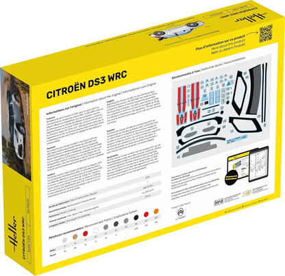 Heller - 1/24 STARTER KIT CITROEN DS3 WRC (6/23) *