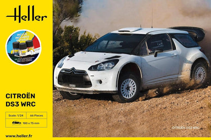 Heller - 1/24 STARTER KIT CITROEN DS3 WRC (6/23) *
