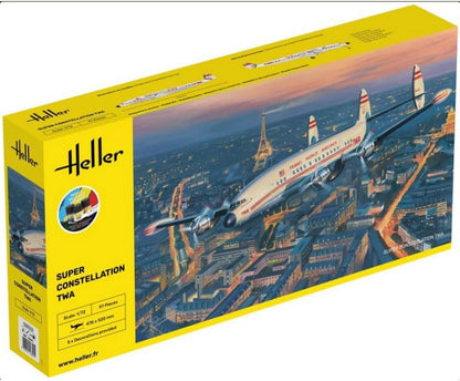 Heller 58391 STARTER KIT Super Constellation TWA 1/72