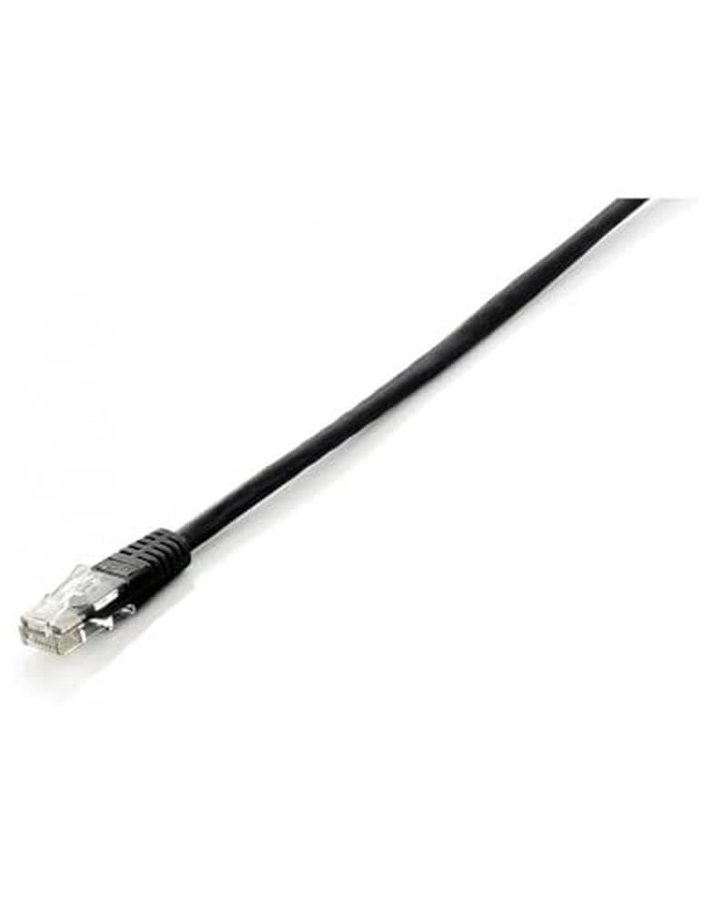 E-Quip equip Cat. 6 U/UTP Black 0.5 m 0.5 m Cat6 U/UTP Patch Cable (UTP) Network Cable – RJ-45 Network Cable (0.5 m, Cat6, RJ45 U/UTP Patch Cable (UTP), Black