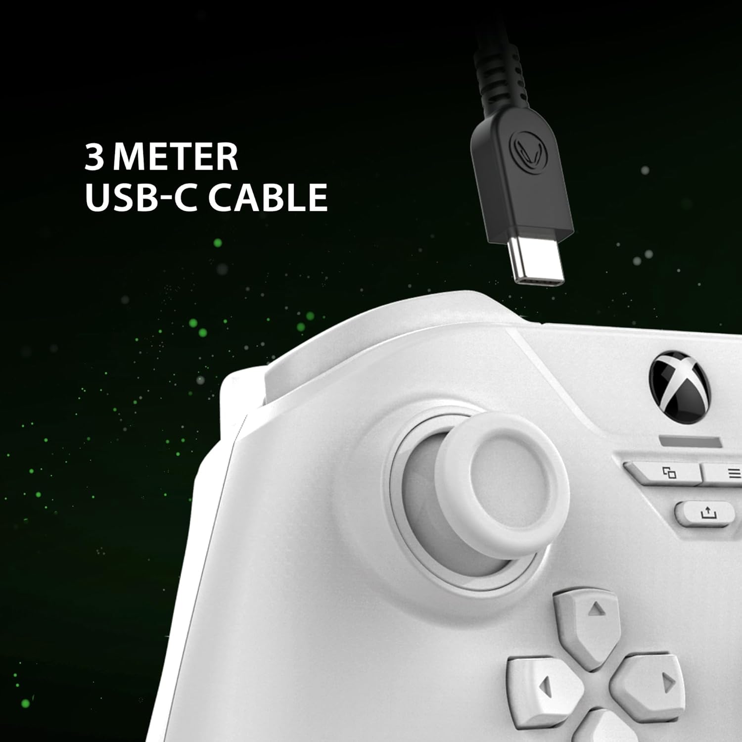Controller SNAKEBYTE GAMEPAD BASE X SB922466 wired gamepad for Xbox/PC White Black