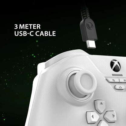 Controller SNAKEBYTE GAMEPAD BASE X SB922466 wired gamepad for Xbox/PC White Black