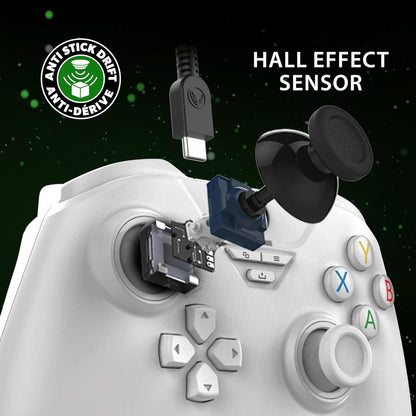 Controller SNAKEBYTE GAMEPAD BASE X SB922466 wired gamepad for Xbox/PC White Black
