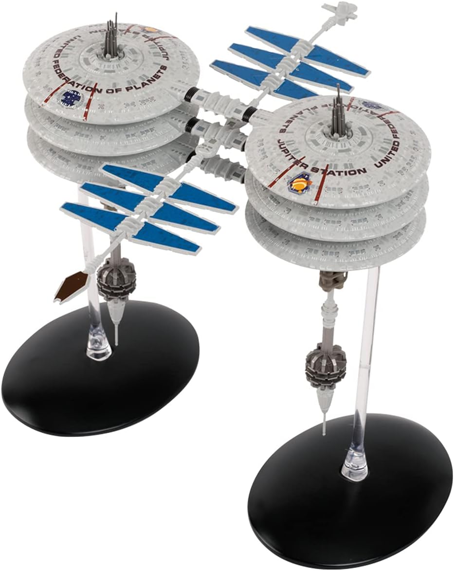 Star Trek - Jupiter Station Collector's Model - Star Trek Official Starships Collection by Eaglemoss Collections