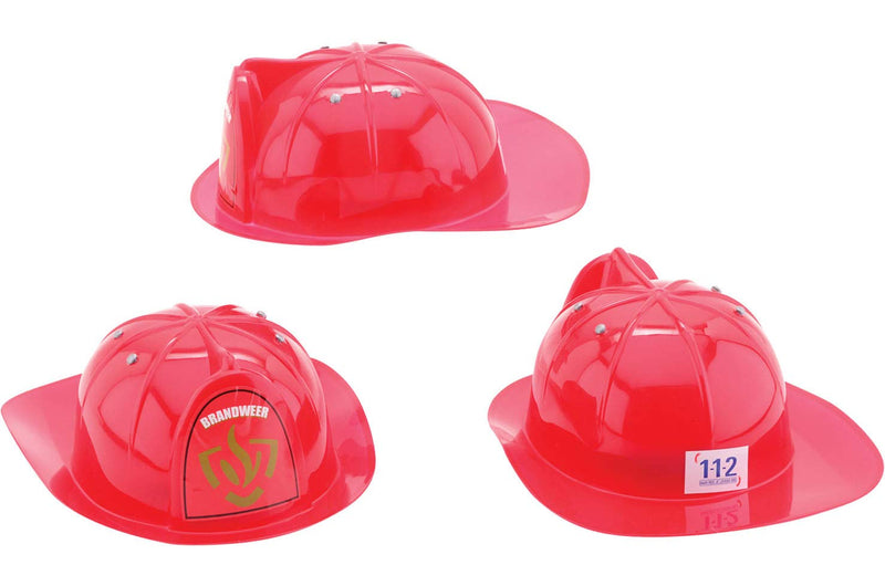 Johntoy fire helmet red 30 cm