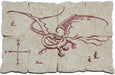 Weta Collectibles Hobbit Magnet Dragon Map Magnets