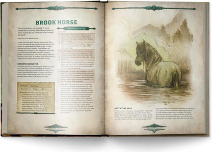 Free League Publishing Dragonbane: Bestiary, RPG Supplement Book, 63 Fantasy Adventure Roleplaying Creatures & Monsters, Hardcover, Adults, Teens Ages 14+