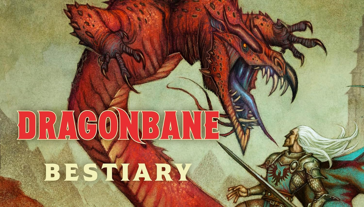 Free League Publishing Dragonbane: Bestiary, RPG Supplement Book, 63 Fantasy Adventure Roleplaying Creatures & Monsters, Hardcover, Adults, Teens Ages 14+