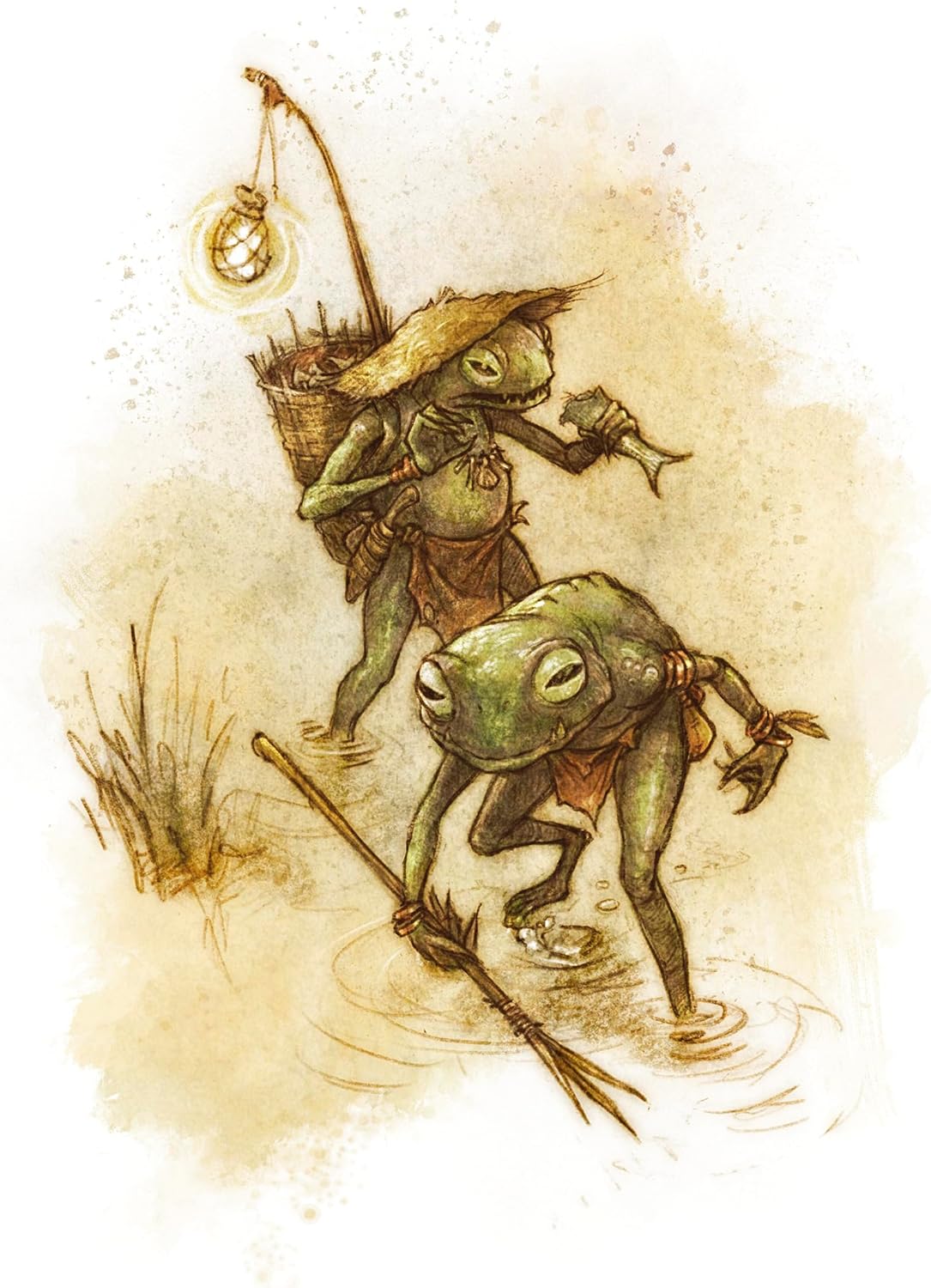 Free League Publishing Dragonbane: Bestiary, RPG Supplement Book, 63 Fantasy Adventure Roleplaying Creatures & Monsters, Hardcover, Adults, Teens Ages 14+