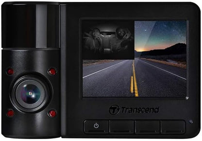 Transcend DrivePro 550B 64GB Full HD Dual Lens Dash Cam
